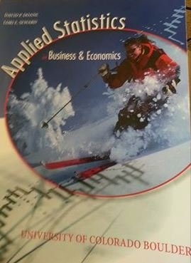 Imagen de archivo de Applied Statistics in Business and Economics a la venta por ThriftBooks-Dallas