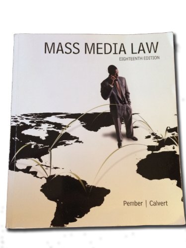 9780077766023: Mass Media Law