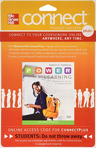 9780077766504: Connect Access Card for P.O.W.E.R. Learning: Strategies for Success in College and Life