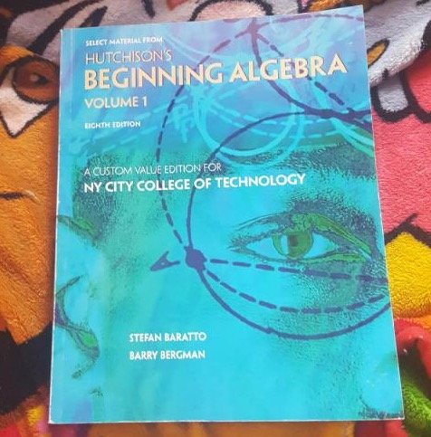 Stock image for Beginning Algebra (Custom)(NYC COLL TECH) (Vs1&2) Edition: 8th for sale by ThriftBooks-Atlanta