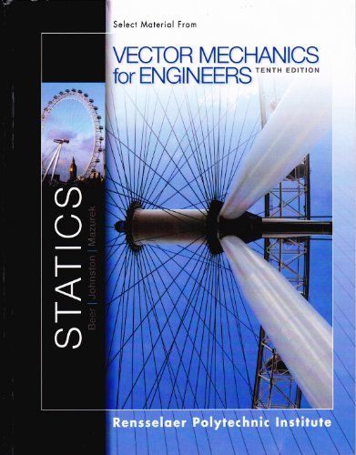 9780077775629: Vector Mechanics for Engineers 10th Editiion