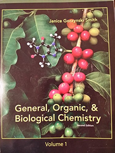 9780077775711: General Organic & Biological Chemistry Volume 1 (Paperback)