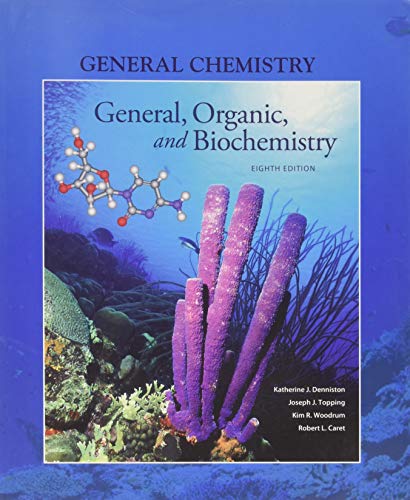 Imagen de archivo de General, Organic and Biochemistry a la venta por BooksRun