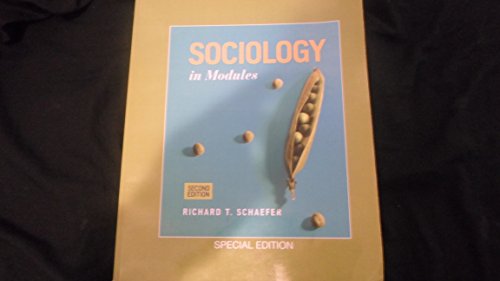 Imagen de archivo de Sociology in modules a la venta por ThriftBooks-Atlanta