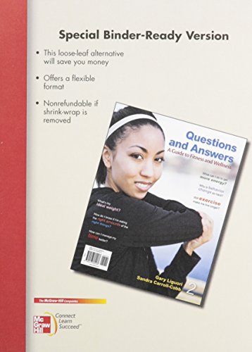 Stock image for LL Questions and Answers: A Guide to Fitness and wellness for sale by Wizard Books
