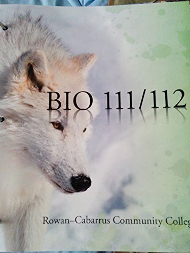 9780077808211: General Biology 111/112 Rowan Cabarrus Community College Text Book