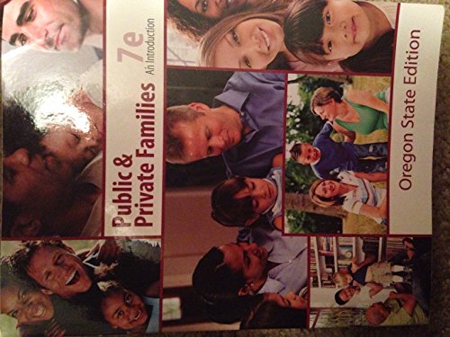 Stock image for Public & Private families 7th edition (oregon state edition) for sale by Better World Books