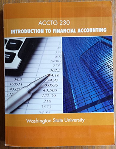 9780077813666: Acctg 230: Introduction to Financial Accounting