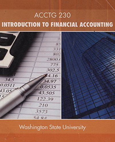 9780077815035: ACCTG 230 Introduction to Financial Accounting