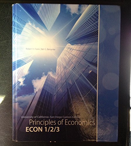 Imagen de archivo de Principles of Economics (5th Edition) Ucsd Custom Edition with Connect a la venta por HPB-Red