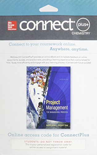 9780077818395: Connect 1-Semester Access Card for Larson, Project Management, 6e