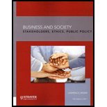 Stock image for Business and Society (Stakeholders, Ethics Public Policy) for sale by ThriftBooks-Atlanta