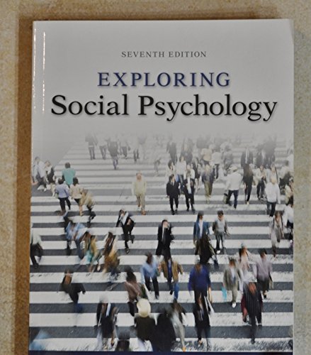 Stock image for Exploring Social Psychology for sale by HPB-Red