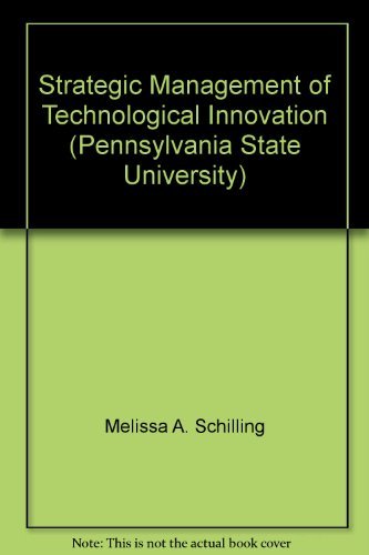 9780077825898: Strategic Management of Technological Innovation