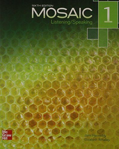 Stock image for Mosaic Level 1 Listening/Speaking Student Book Plus Registration Code for Connect ESL for sale by Textbooks_Source