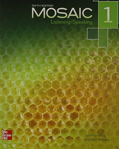 9780077831042: Mosaic Level 1 Listening/Speaking Student Book Plus Registration Code for Connect ESL
