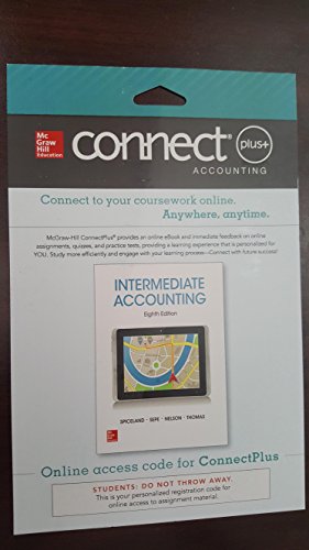 Beispielbild fr INTERMEDIATE ACCT.-CONNECT PLUS ACCESS zum Verkauf von Textbooks_Source