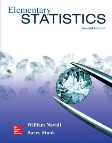 Beispielbild fr Elementary Statistics zum Verkauf von Better World Books