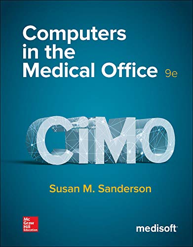 Beispielbild fr Computers in the Medical Office zum Verkauf von BooksRun