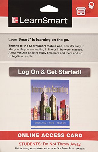 LearnsSmart Access Card for Intermediate Accounting (9780077836894) by [???]