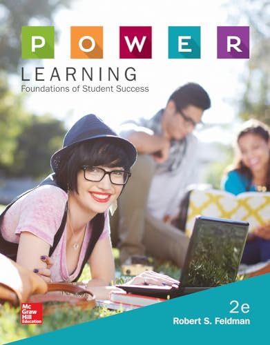 Stock image for P. O. W. E. R. Learning: Foundations of Student Success for sale by Better World Books