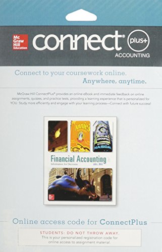 9780077844028: Connect 1-Semester Access Card for Financial Accounting: Information for Decisions