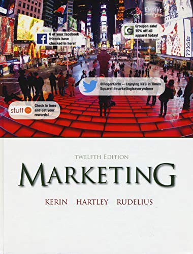 Stock image for Marketing for sale by Better World Books