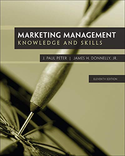 Beispielbild fr Marketing Management: Knowledge and Skills, 11th Edition zum Verkauf von BooksRun