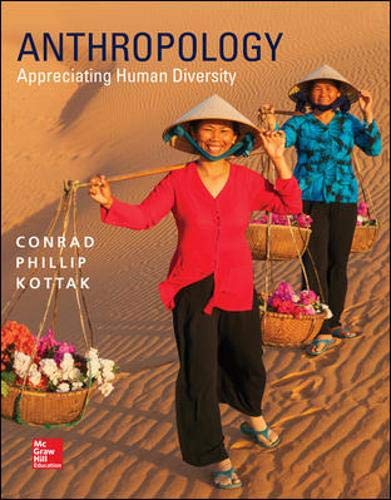 Anthropology: Appreciating Human Diversity (9780077861544) by Kottak, Conrad