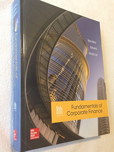 Imagen de archivo de Fundamentals of Corporate Finance a la venta por HPB-Red