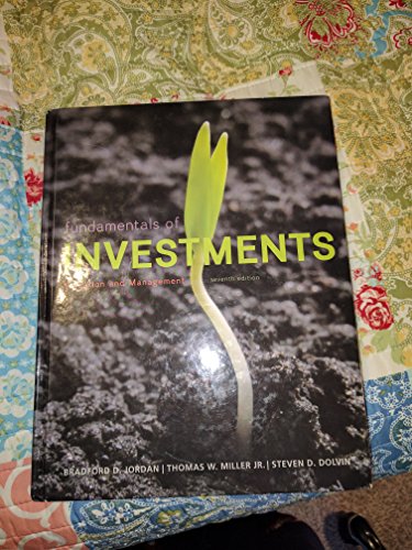 Imagen de archivo de Fundamentals of Investments: Valuation and Management a la venta por BooksRun