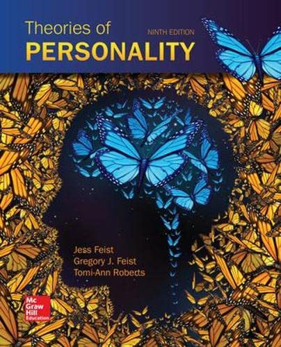 Beispielbild fr Theories of Personality zum Verkauf von Better World Books