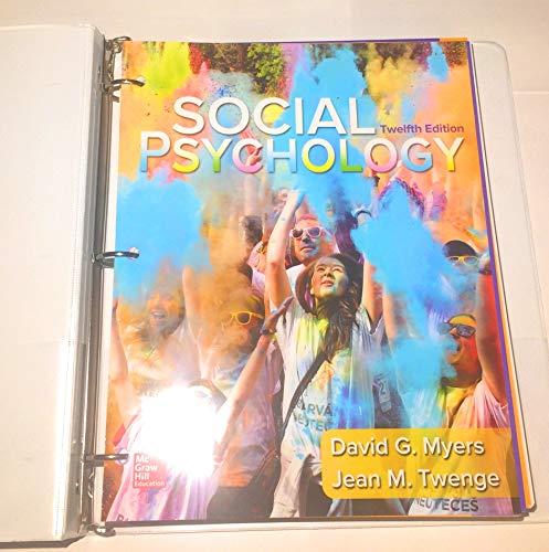 Stock image for Loose-leaf for Social Psychology for sale by BooksRun