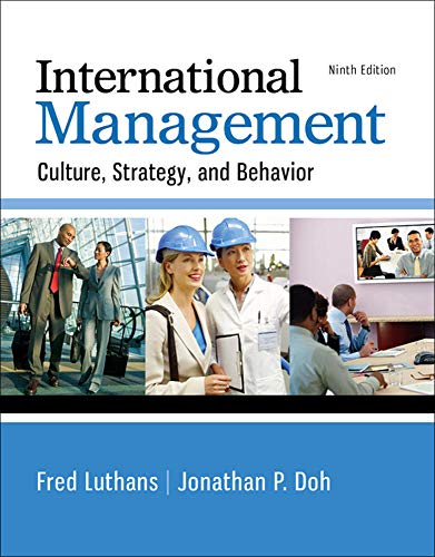 Stock image for International Management: Culture, Strategy, and Behavior for sale by Indiana Book Company