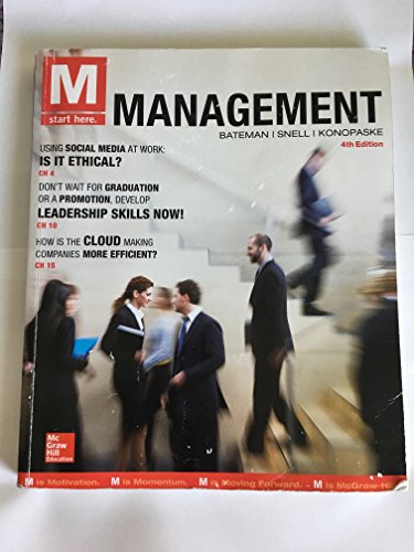 Beispielbild fr M: Management zum Verkauf von Better World Books