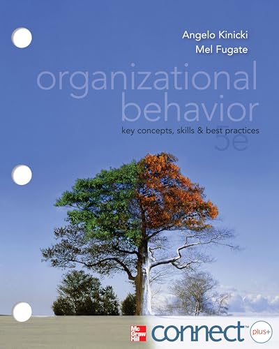 Imagen de archivo de Loose Leaf Organizational Behavior with Connect Access Card a la venta por Iridium_Books