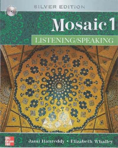 Imagen de archivo de Mosaic Level 1 Listening/Speaking Student Book with Audio; Student Key Code for E-Course Pack a la venta por dsmbooks