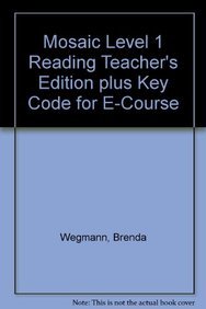Imagen de archivo de Mosaic Level 2 Reading Teacher's Edition Plus Key Code for E-Course a la venta por DFTP Holdings