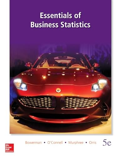 9780078020537: Essentials of Business Statistics (IRWIN STATISTICS)