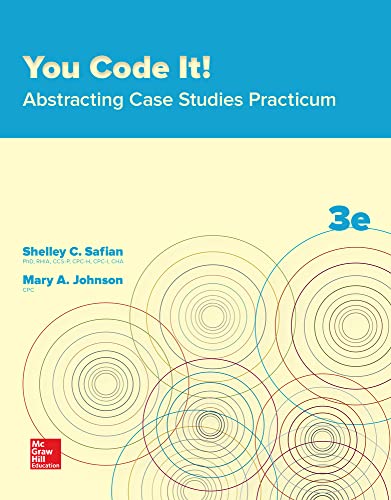 Stock image for You Code It! Abstracting Case Studies Practicum for sale by BooksRun