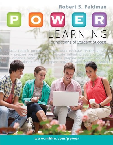 Imagen de archivo de P. O. W. E. R. Learning: Foundations of Student Success a la venta por Better World Books