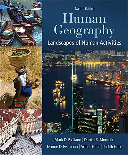 Beispielbild fr Human Geography: Landscapes of Human Activities zum Verkauf von ZBK Books