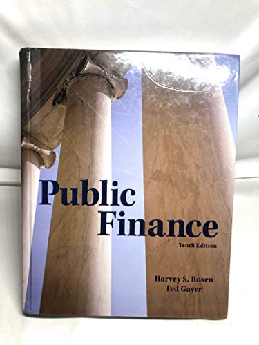 Beispielbild fr Public Finance (The McGraw-Hill Series in Economics) zum Verkauf von BooksRun