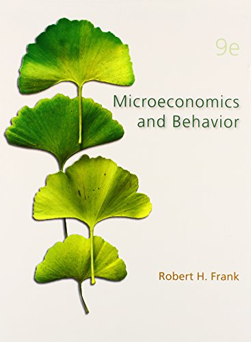 Beispielbild fr Microeconomics and Behavior (Mcgraw-hill/Irwin Series in Economics) zum Verkauf von BooksRun