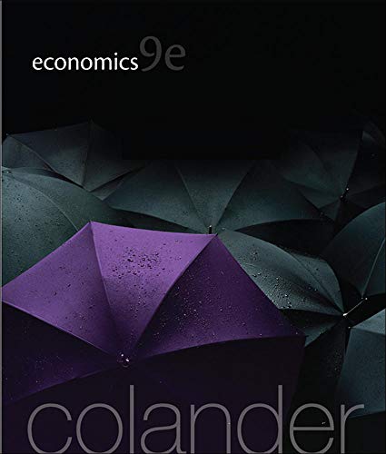 Stock image for Economics, 9th Edition (The McGraw-Hill Series in Economics) for sale by Jenson Books Inc