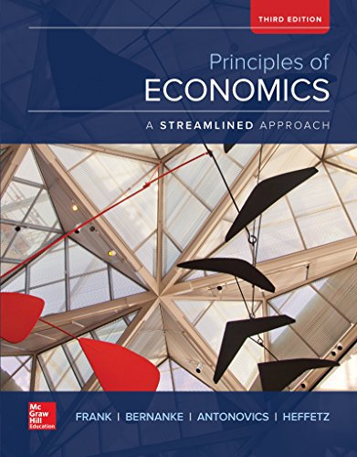 Beispielbild fr Principles of Economics, A Streamlined Approach zum Verkauf von Zoom Books Company