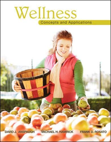 Stock image for Wellness: Concepts and Applications for sale by Lost Books
