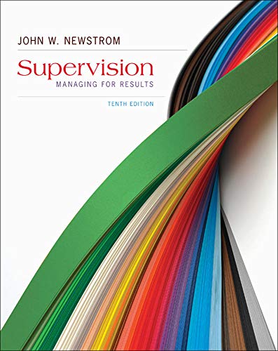 9780078023170: Supervision: Managing for Results