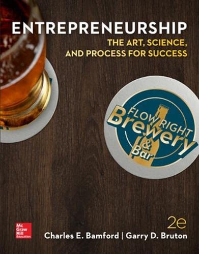 

Entrepreneurship: the Art, Science, and Process for Success