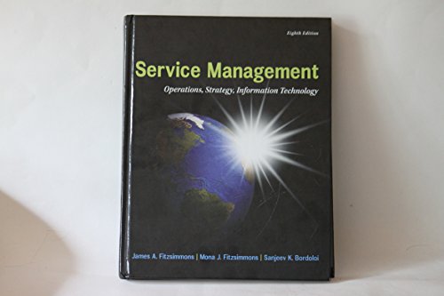 Imagen de archivo de Service Management : Operations, Strategy, Information Technology a la venta por Better World Books